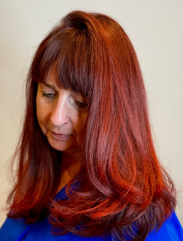 Vibrant red colour transformation